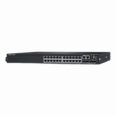 N3224T-ON Dell EMC PowerSwitch N3224T-ON 24-Port Layer 3 Modular Managed Ethernet Switch, Optical and Copper Support