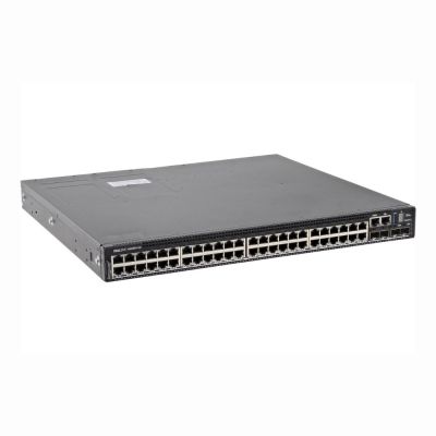 N3248TE-ON Dell EMC PowerSwitch Ethernet Switch - 48 Ports - Manageable - 3 Layer Supported - Modular - 212 W Power Consumption - Optical Fiber, T
