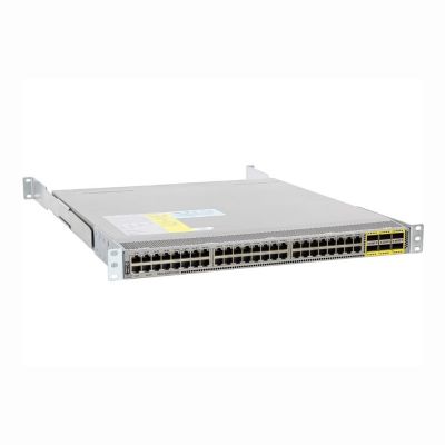 N3K-C3172TQ-10GT Cisco Nexus 3000 Series 3172TQ 48 x Ports 10GBase-T RJ-45 + 6 x Ports QSFP+ Layer 3 Managed 1U Rack-Mountable Gigabit Ethernet Network Switch