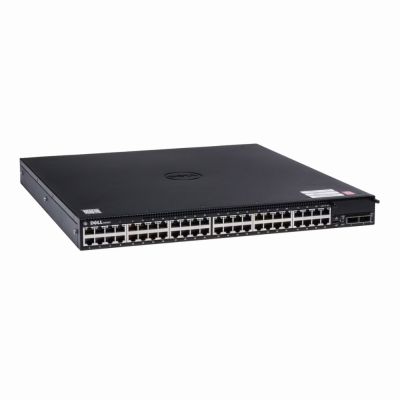N4064 Dell PowerConnect N4000 Series N4064 48 x SFP+ Ports 10GBase-T + 2 x QSFP+ Ports Layer 3 Managed 1U Rack-Mountable Gigabit Ethernet Network Switch