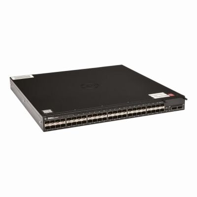 N4064F Dell PowerConnect N4000 Series N4064F 48 x SFP+ Ports 10GBase-X + 2 x QSFP+ Ports Layer 3 Managed 1U Rack-Mountable Gigabit Ethernet Network Switch