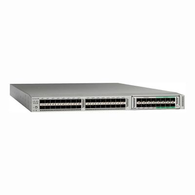 N5K-C5548UP-FA Cisco Nexus 5548UP Switch Chassis with 32x Unified Ports, Front-to-Back Airflow, Dual 750W AC PSUs, Fan Trays, and Expansion Slot
