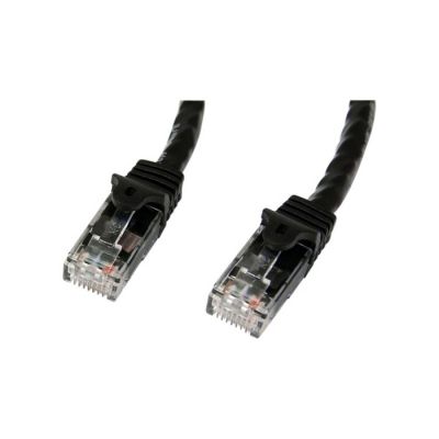 N6PATC2MBK StarTech Cat 6 UTP Gigabit Ethernet Patch Cable Snagless RJ45