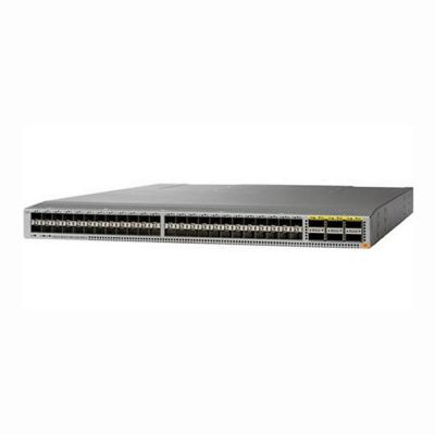 N9K-C9372PX Cisco Nexus 9000 Series C9372PX 48 x Ports 10GBase-T + 6 x QSFP+ Uplink Ports Layer 3 Managed 1U Rack-Mountable Gigabit Ethernet Network Switch