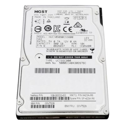 Netapp X423A-R6 900GB 10k SAS 6Gb/s 2.5inch Disk Drive For DS2246