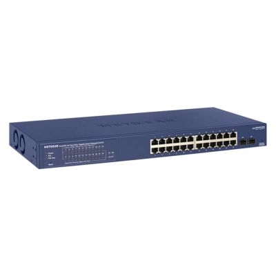 GS724TP-200EUS Netgear 24-Port PoE+ 10/100/1000GBase-T Managed Switch