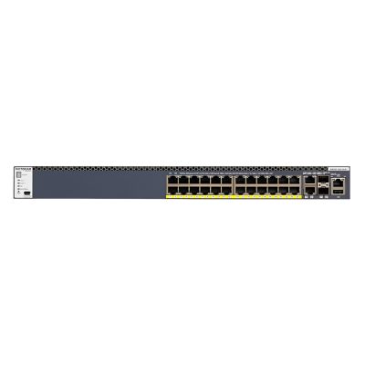 GSM4328PS Netgear 24-Port Gigabit PoE+ 2x 10G Fiber L3 Switch