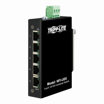 NFI-U05 Tripp Lite 5-Port Unmanaged Industrial Ethernet Switch