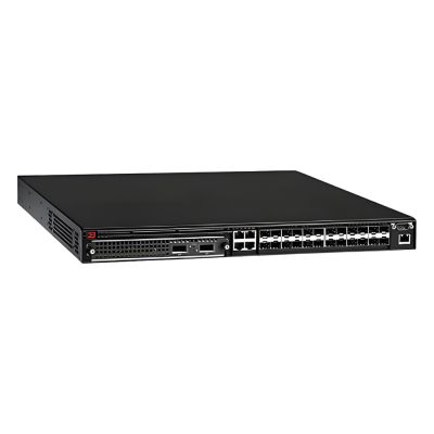 NI-CES-2024C-AC Brocade CES 2000 Series CES-2024F 24-Port 10/100/1000Base-T + 4x Combo SFP 1U Rack-Mountable Gigabit Ethernet Switch