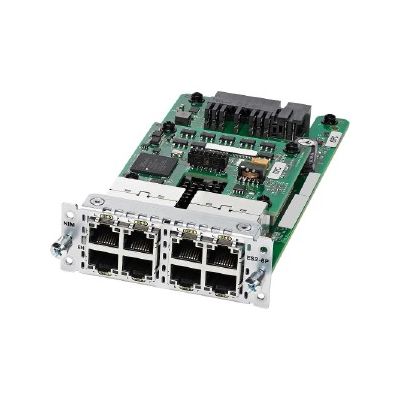 Cisco NIM-ES2-8-P 8-Port Gigabit Ethernet Switch NIM With PoE Support