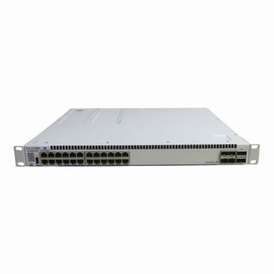 OS6860E-P24Z8 Alcatel-Lucent OmniSwitch 6860 OS6860N-P24Z 16 x PoE+ Ports 1000Base-T + 4 x PoE Ports 5GBase-T + 4 x SFP+ Ports 10GbE 1U Rack-mountable Layer 3 Managed Gigabit Ethernet Network Switch