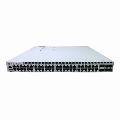 OS6860N-P48Z Alcatel-Lucent OmniSwitch 6860 36 x PoE Ports 1000Base-T + 12 x PoE Ports 5GBase-T + 4 x SFP28 Ports 25GbE 1U Rack-mountable Layer 3 Managed Gigabit Ethernet Network Switch
