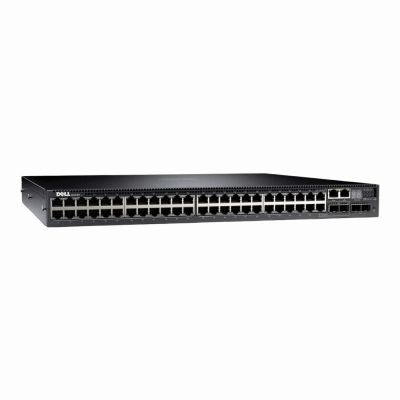 P0WVN Dell PowerSwitch S-Series S3048-ON 48 x RJ-45 Ports 10/100/1000Base-T + 4 x SFP+ Ports Layer 3 Managed 1U Rack-mountable Gigabit Ethernet Network Switch