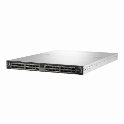 P17526-001 HP SN2745M 32-Ports 100GBase-X QSFP28 ONIE Airflow Power to Connector DC 1U Gigabit Ethernet Switch