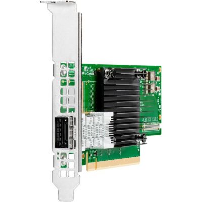 P24754-001 HP InfiniBand HDR100/EN 1-Port 100GBase-X QSFP56 PCI Express 4.0 x16 Network Adapter for Apollo 6500 Gen10 Plus System