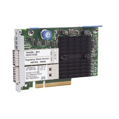 HPE P37219-B21 InfiniBand FDR/Ethernet 10Gb/40Gb 2-Port 544+FLR-QSFP Network Adapter