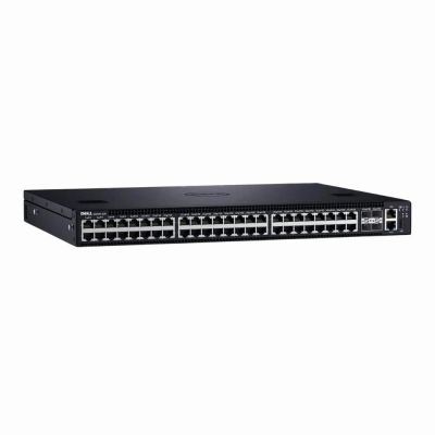 P3HP5 Dell PowerSwitch S-Series S3048-ON 48 x RJ-45 Ports 10/100/1000Base-T + 4 x SFP+ Ports Layer 3 Managed 1U Rack-mountable Gigabit Ethernet Network Switch