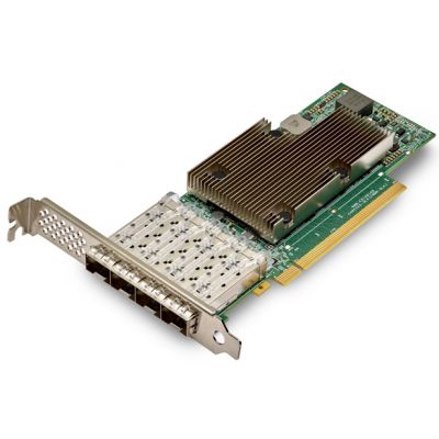 Broadcom P425G Quad-Port 25 Gb/s SFP28 Ethernet PCI Express 4.0 x16 Network Interface Card