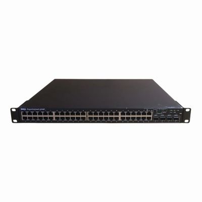 PC6248P Dell PowerConnect 6200 Series 6248P 48 x Ports PoE 10/100/1000Base-T + 4 x Shared SFP Ports Layer 3 Managed 1U Rack-mountable Gigabit Ethernet Network Switch