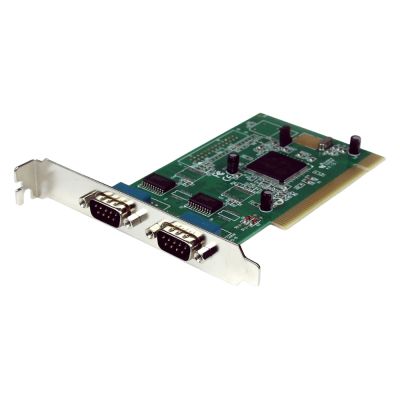 PCI2S950 StarTech 2 Port PCI Serial Adapter Card RS-232 Dual Ports