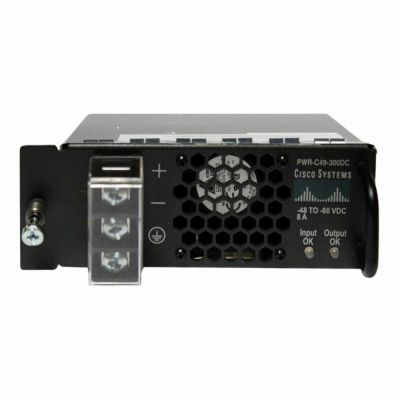PWR-C49-300DC Cisco 300-Watt Hot-Plugin Power Supply for Catalyst 4948