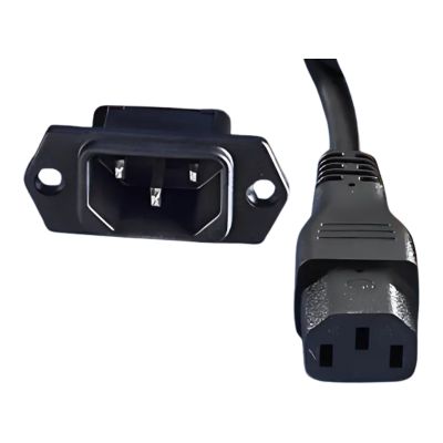 MALE - POWER IEC 320 EN 60320 C13 - F (P004-004)