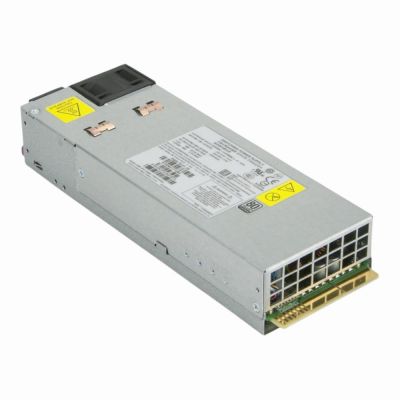PWS-751P-1R SuperMicro 1U 750W CRPS, +12V/+12Vsb output, 80-plus Platinum AC-DC Power Supply