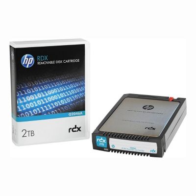 Q2046A HP 2TB 5400RPM Hot-Swappable 2.5-Inch RDX Removable Disk Cartridge for PowerVault RD1000
