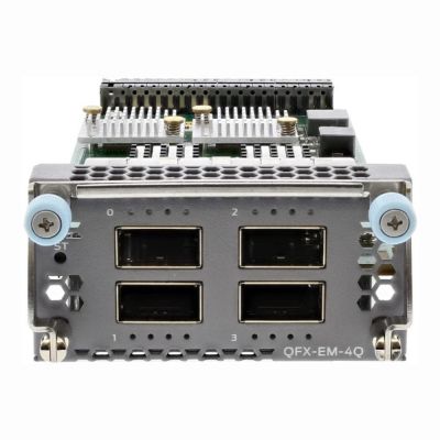 QFX-EM-4Q Juniper 4-Port QSFP+ Expansion Module for QFX5100-24Q and EX4600 Switches