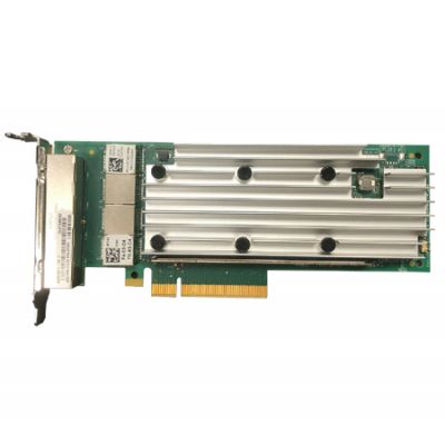 Dell QL41164HLRJ-DE Quad Port QLogic FastLinQ 41164 10G Base-T Server Adapter Ethernet PCIe Network Interface Card LP