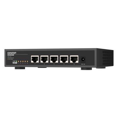 QSW-3205-5T-US QNAP Effortless 10G Speed with the Cost-Effective 5-port 10GbE Unmanaged Switch