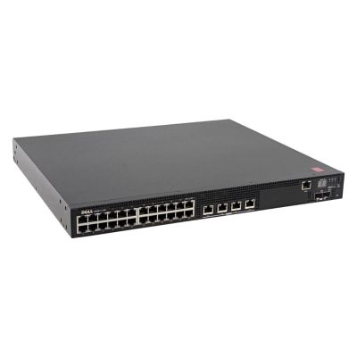 R3WCD Dell EMC N2100-ON Series N2128PX-ON 28-Ports 24 x 10/100/1000Base-T PoE+ + 4-Ports 2.5GBase-T PoE + 2-Ports 10G SFP+ Rack-Mountable 1U Layer 3 Managed Network Switch