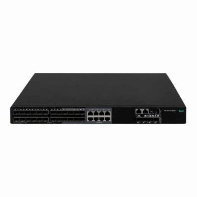 R8M27-61001 HP FlexNetwork 5520 24G 24 x Ports Combo Gigabit SFP + 4 x Ports 10GbE SFP+ 1U Rack-mountable Layer 3 Managed Gigabit Ethernet Network Switch
