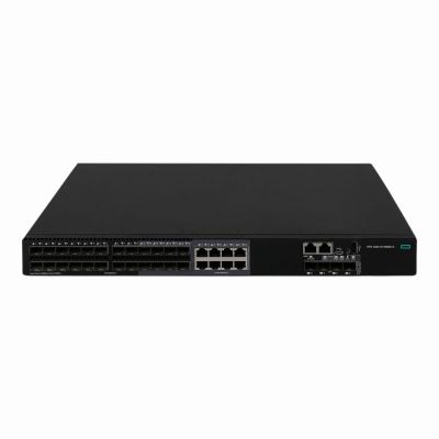 R8M27A HP FlexNetwork 5520 24G 24 x Ports Combo Gigabit SFP + 4 x Ports 10GbE SFP+ 1U Rack-mountable Layer 3 Managed Gigabit Ethernet Network Switch