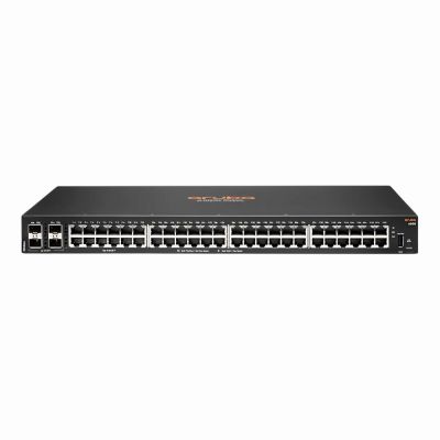 R8N86-61101 HP Aruba CX 6000 Series 48-Ports 10/100/1000Base-T RJ-45 4-Ports 1000Base-X SFP Layer 2 Managed Gigabit Ethernet Switch