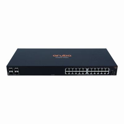 R8N88A HP CX 6000 Series 6000 24G 4SFP 24 x RJ-45 Ports 1000Base-T + 4 x SFP Ports Layer 3 Managed 1U Rack-mountable Gigabit Ethernet Network Switch