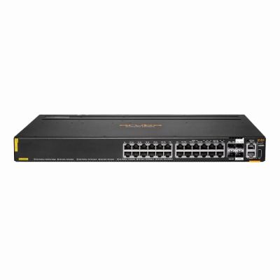 R8Q68A HP Aruba CX 6200M Series 24-Ports 10/100/1000Base-T RJ-45 PoE Class 4 4-Ports 10GBase-X SFP+ Gigabit Ethernet Switch