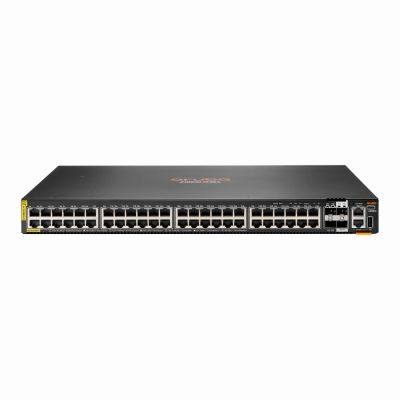 R8Q70A HP Aruba CX 6200M Series 48-Ports 10/100/1000Base-T RJ-45 PoE+ Class 4 4-Ports 10GBase-X SFP+ Gigabit Ethernet Switch