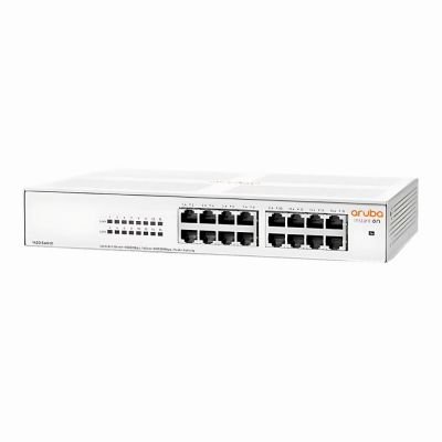 R8R47A HP Aruba Instant On 1430 16G x 10/100/1000 Rack-Mountable Layer 2 Unmanaged Gigabit Ethernet Network Switch