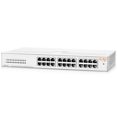 R8R49A HP Aruba Instant On 1430 24G 24-Ports 10/100/1000 RJ-45 Rack-mountable Unmanaged Network Switch