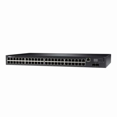 RHVDV Dell PowerSwitch N2000 N2048P 48 x Ports PoE+ 10/100/1000Base-T + 2 x 10GBase-X SFP+ Layer 3 Managed Gigabit Ethernet Network Switch