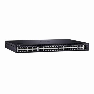 RWJ77 Dell PowerSwitch S-Series S3048-ON 48 x RJ-45 Ports 10/100/1000Base-T + 4 x SFP+ Ports Layer 3 Managed 1U Rack-mountable Gigabit Ethernet Network Switch