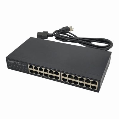 S24TXA Transition Networks Compact Switch 24-Ports Unmanaged Desktop Rack-Mountable