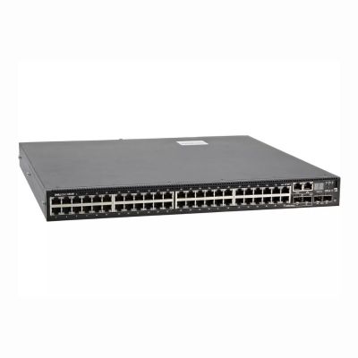 S3148 Dell Networking S-Series S3148 48 x RJ-45 Port 10/100/1000Base-T + 2 x SFP+ Ports + 2 x Combo SFP Ports Layer 3 Managed Rack-mountable Gigabit Ethernet Network Switch