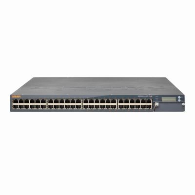 S3500-48P HP Aruba 48-Ports 10/100/1000Base-T RJ-45 PoE+ 1 Slot Rack-mountable Mobility Access Switch