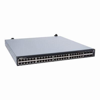 S4048-ON-F2B Dell EMC PowerSwitch S4048T-ON S-Series 48 x SFP+ Ports 10GBase-T + 6 x QSFP+ Ports 40GBase-X Layer 3 Managed 1U Rack-mountable Gigabit Ethernet Network Switch