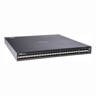 S4048-ON Dell PowerSwitch S4000 Series S4048-ON 48 x SFP+ Ports 10GBase-X + 6 x QSFP+ Ports Layer 3 Managed 1U Rack-mountable Gigabit Ethernet Network Switch
