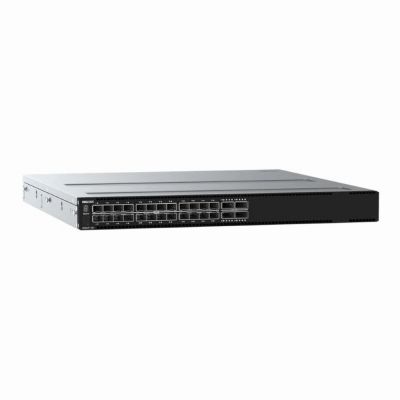 S5224F-ON Dell PowerSwitch S5200-ON Series S5224F-ON 24 x Ports 25Base-X SFP28 + 4 x QSFP28 Ports Layer 3 Managed 1U Rack-Mountable Gigabit Ethernet Network Switch