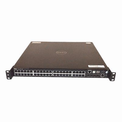 S55T-AC Dell Force10 S-Series S55 44 x Ports 10/100/1000Base-T + 4 x SFP Ports Layer 3 Managed 1U Rack-mountable Gigabit Ethernet Network Switch
