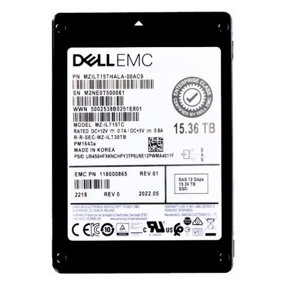 MZILT15THALA-00AC9 Samsung PM1643a 15.36TB SAS 12Gbps 2.5-inch SSD